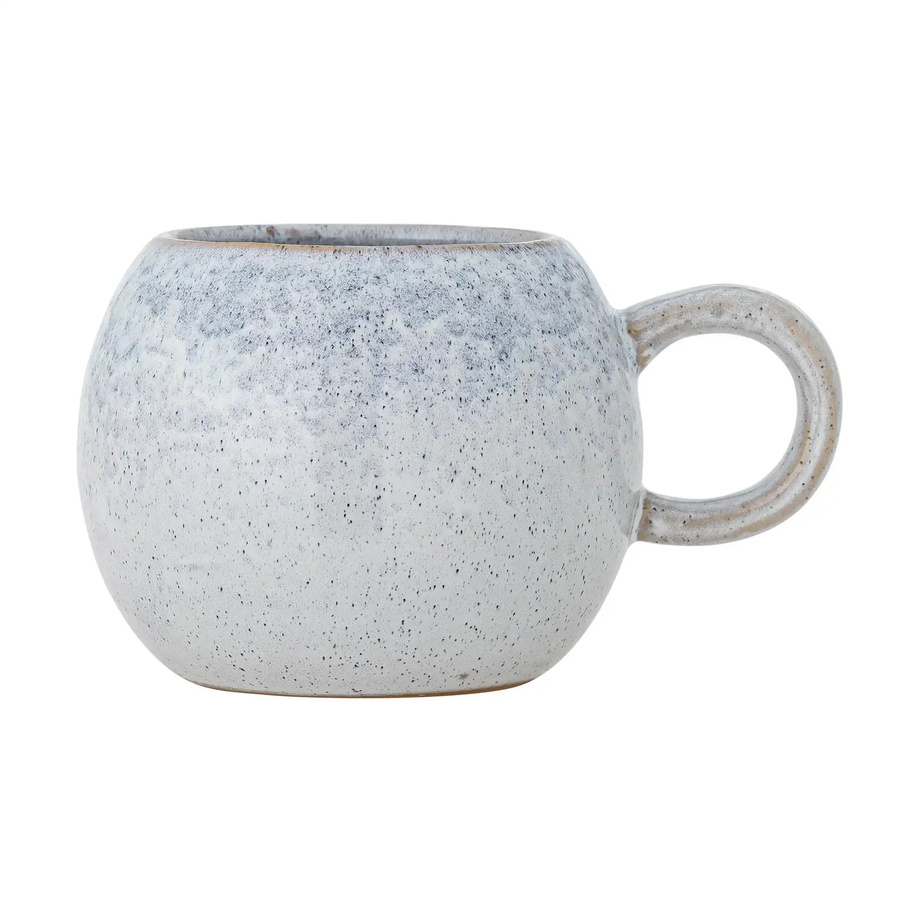 Bloomingville Becher Paula aus Steingut in Blau, 410 ml - Bild 1