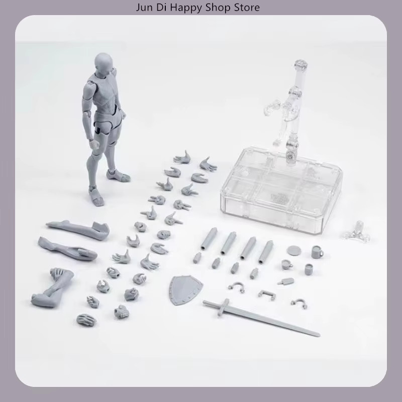 Bandai Actionfigur, Körpermodell, Grau, Kunststoff - Bild 3