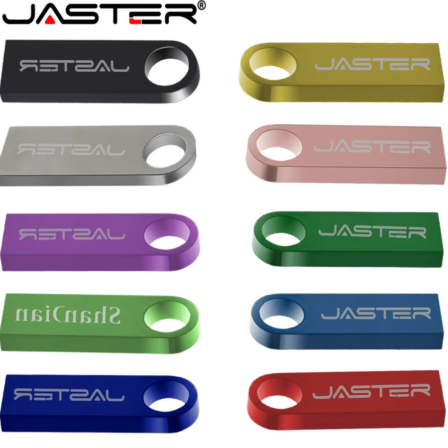 JASTER Hochgeschwindigkeits USB 2.0 Flash Drive mit 128 GB Speicher in Gold, Silber oder Schwarz - Bild 3