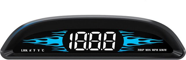 VehicleKit OBD Head-Up Display B2 Multi-Funktions Auto Diagnose Detektor und Tachometer in Schwarz - Bild 1