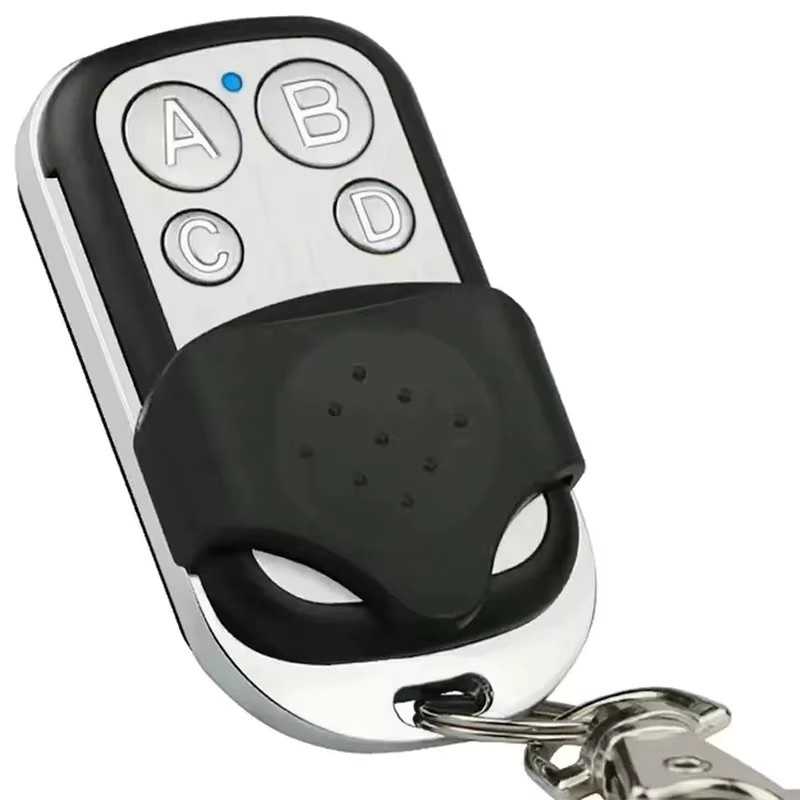 Szaoju Universal Garage Toröffner Fernbedienung 433MHz mit 4 Tasten, Klon-Duplizierer für Festcode und Rolling Code, Schwarz - Bild 2