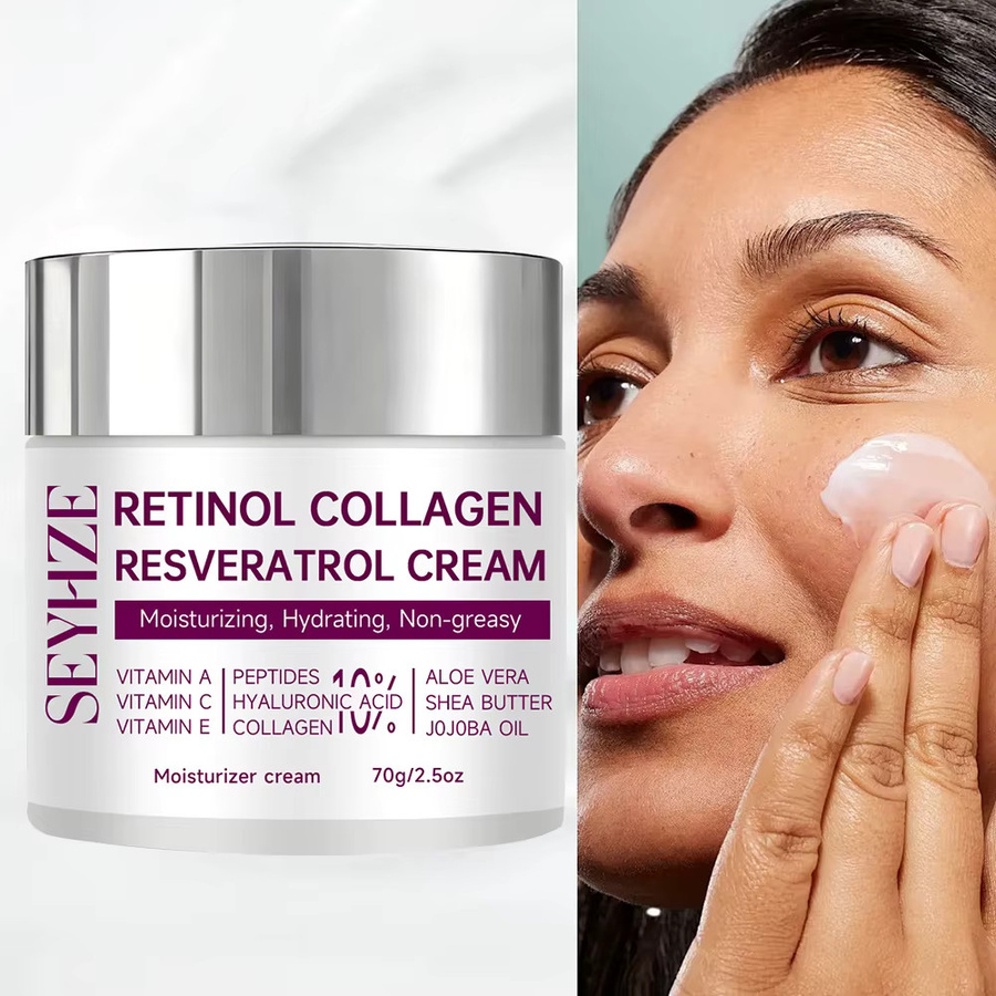 SEYHZE Retinol & Collagen Feuchtigkeitscreme, Gesichtspflege für Herren - Bild 2