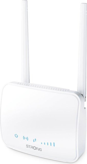 Strong 4GROUTER350M Wi-Fi 4 Single-Band Router in Weiß mit Ethernet-LAN und Mobilfunkunterstützung - Bild 1