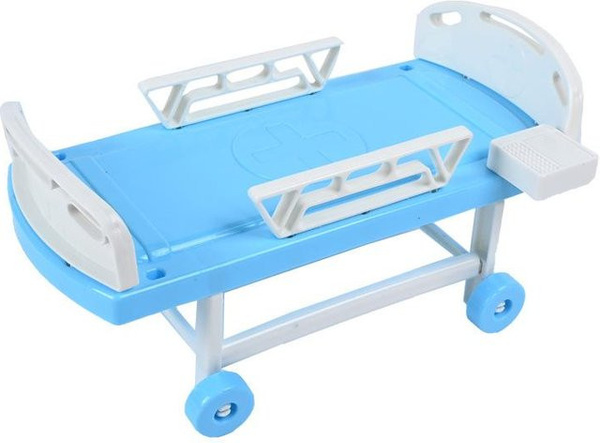 Yiran toy 1 Krankenhausbett Puppenbett medizinisches Zubehör blau