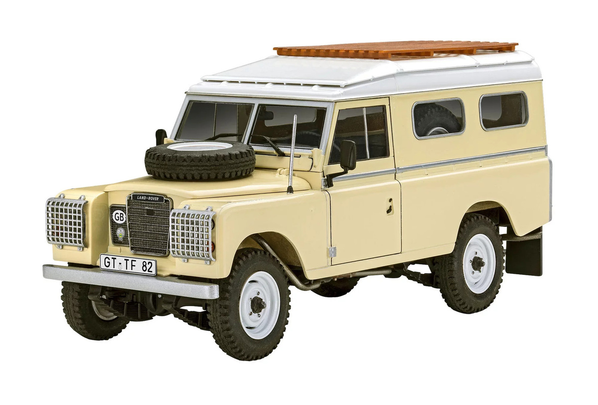 Revell Land Rover Series III LWB (commercial), Automodell Bausatz, 1:24, ab 10 Jahren - Bild 2