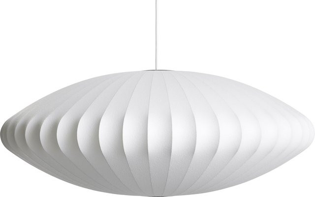 HAY Nelson Saucer Bubble Pendelleuchte in Weiß und Transparent aus Metall und Kunststoff mit E27 Fassung - Bild 1