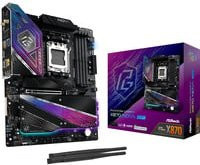 ASRock X870 NOVA WIFI Mainboard AM5 DDR5 Schwarz mit Wi-Fi und Bluetooth - Bild 1