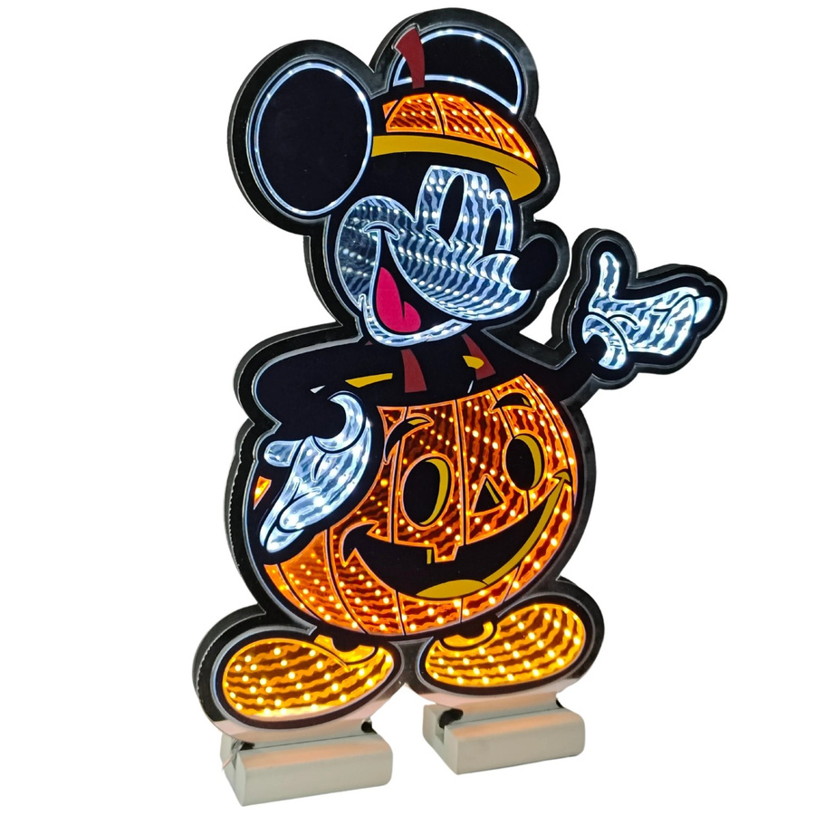 Disney Spiegellicht Mickey Halloween, mehrfarbig, Durchmesser: 40 cm - Bild 2
