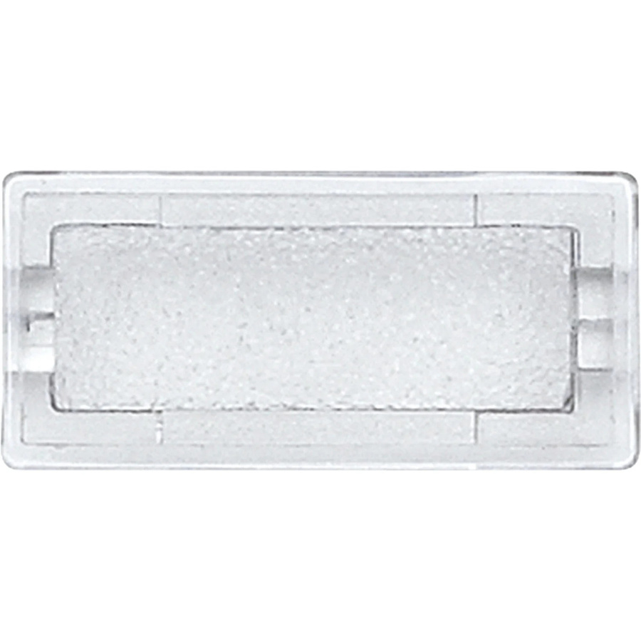 Merten Symbol neutral rechteckiges Schriftband in Transparent - Bild 1