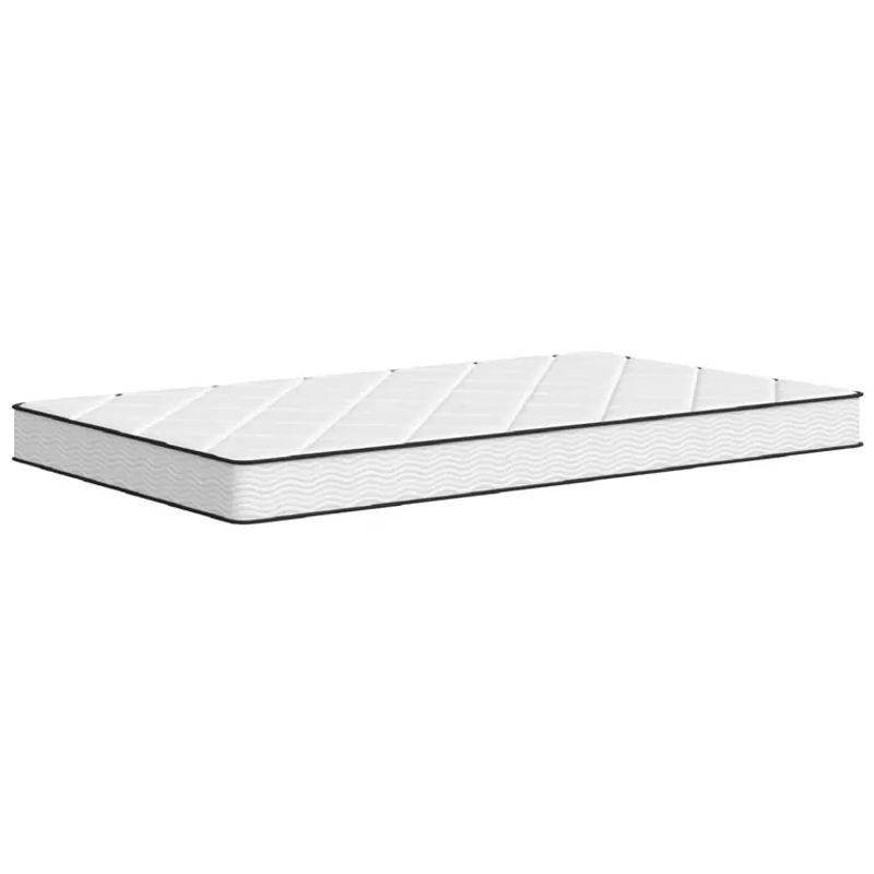 Vidaxl Schaumstoffmatratze Weiß, mittelfest, H2, B: 90 cm, L: 190 cm - Bild 1