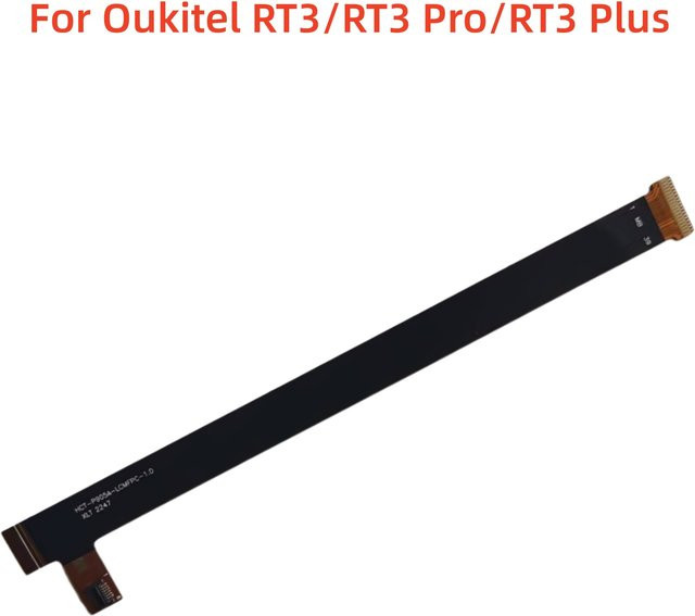 Oukitel RT3 RT3 Plus RT3 PRO Ersatz LCD-Bildschirm Transfer FPC Haupt-Flachbandkabel HCT P905A LCMFPC 1.0 in Schwarz - Bild 1
