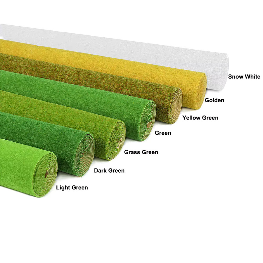 Evemodel Landschaft Gras Matte, Simulation Modell Rasen, Grün - Bild 2