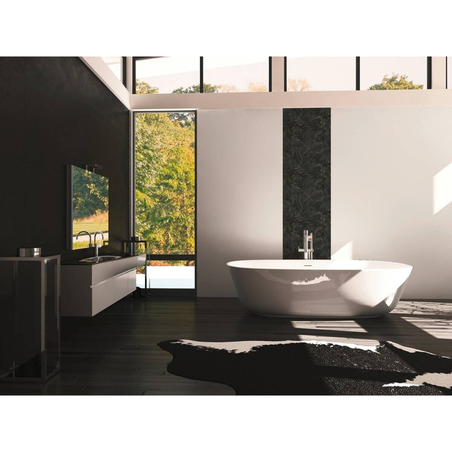 A.S.Creation Pop.up 3D-Panel Marmoroptik in Gold und Schwarz, B/H/T: 52 x 250 x 7,5 cm - Bild 2