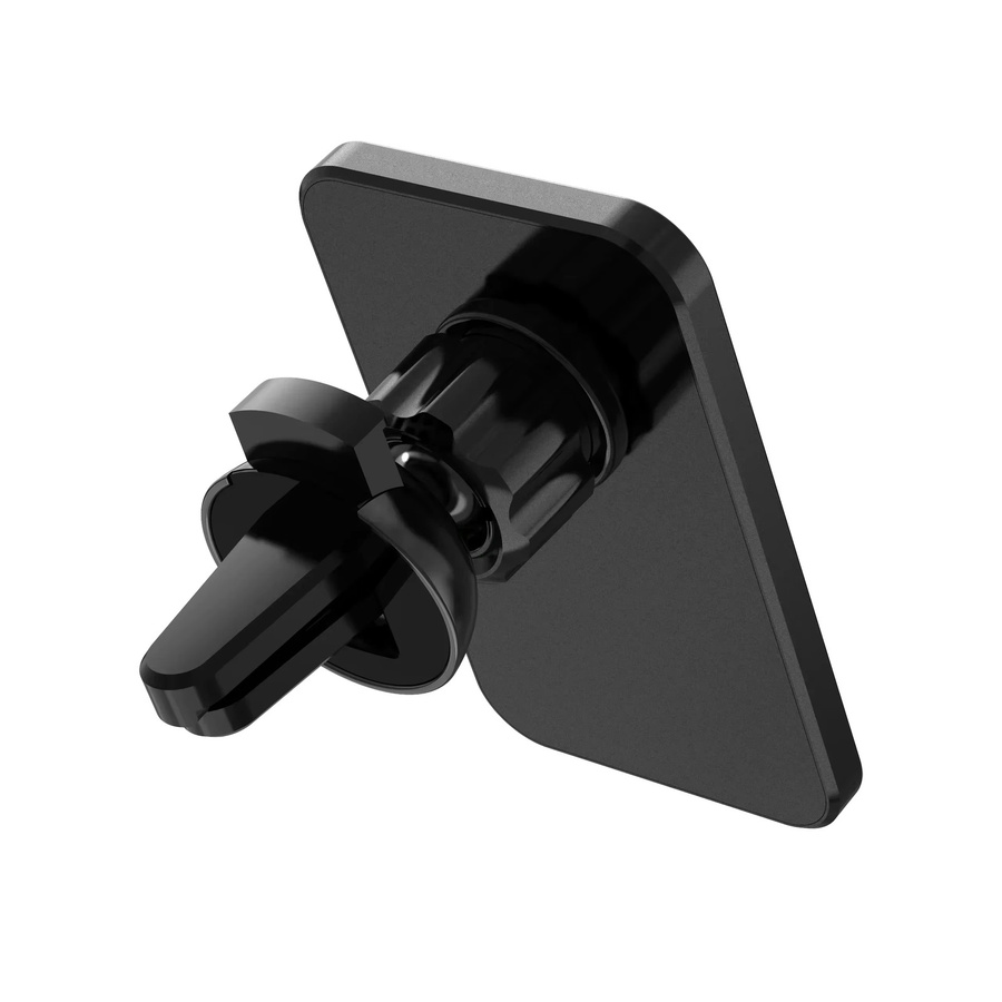 VIKEFON Magnetisches kabelloses Ladegerät und Autotelefonhalter für iPhone, Samsung und Xiaomi in Schwarz - Bild 3