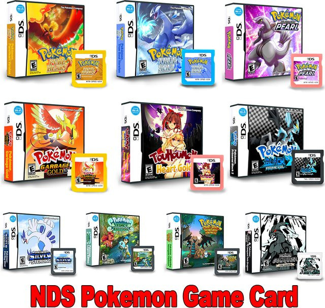 Pokémon Garbage Gold Legacy Edition Touhoumon Heart Gold, Spielkarte - Bild 1