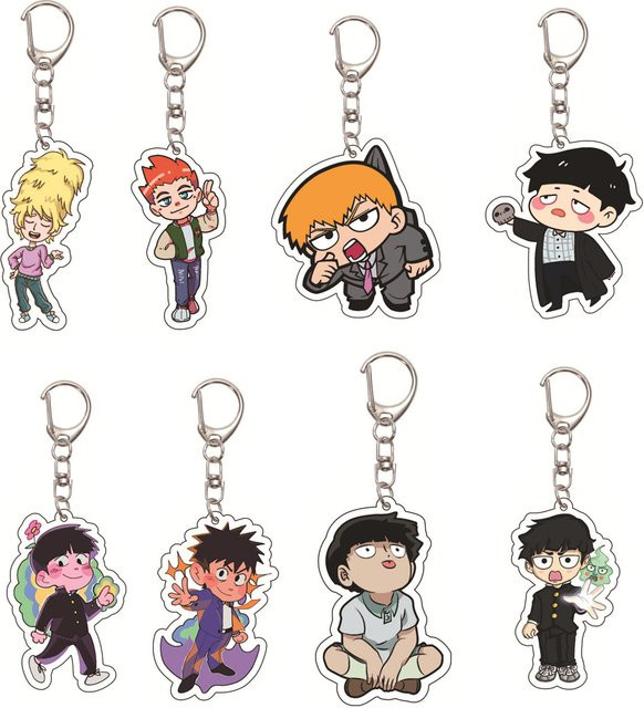Bandai Schlüsselanhänger Anime Mob Psycho 100, 55 mm - Bild 1