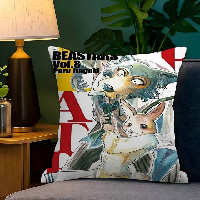 Beast Kingdom Kissenbezug B-BEASTARS, Mehrfarbig, 45 x 45 cm - Bild 1