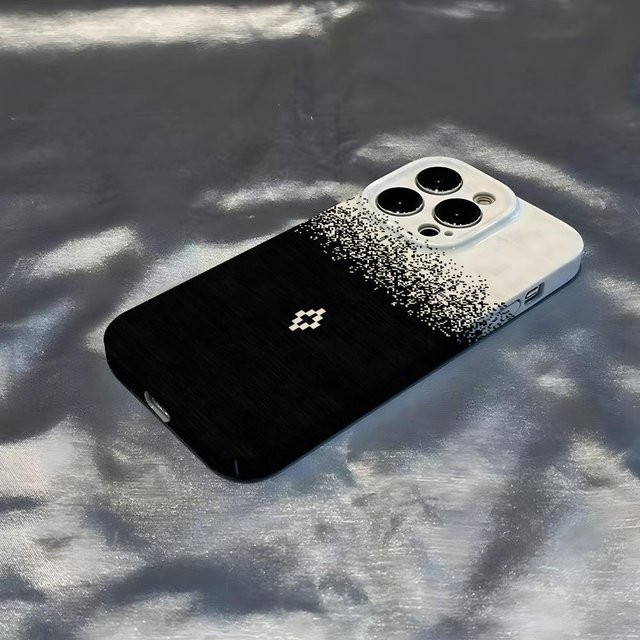 M-MARCELO B-BURLON Glänzende Bumper Handyhülle für iPhone 17 Air 16 15 14 13 12 11 Pro Max und 16 Plus in Multicolour - Bild 1