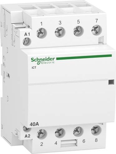 Schneider Electric A9C20844 Installationsschütz in Weiß - Bild 1