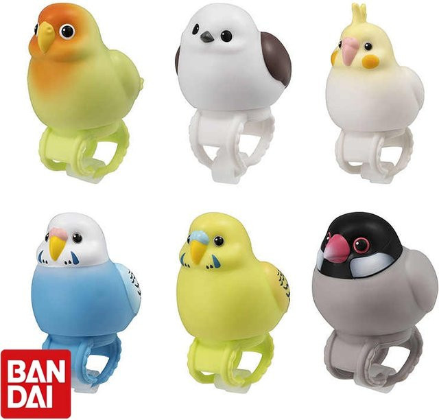 Bandai Gashapon Niedliche Vogel-Weichvinyl-Figuren, Tierfiguren, Einzelfigur - Bild 1
