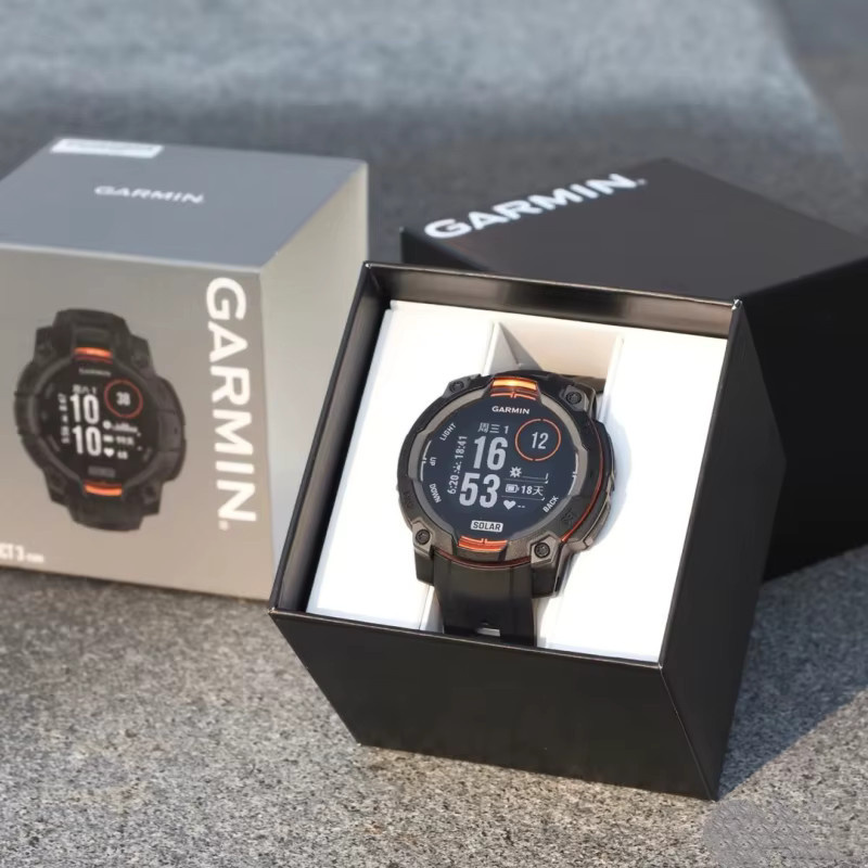 Garmin Instinct 3 Solar Smartwatch mit GPS in Schwarz, 45mm Display, integrierte Sport-Apps und Gesundheitsüberwachung - Bild 3