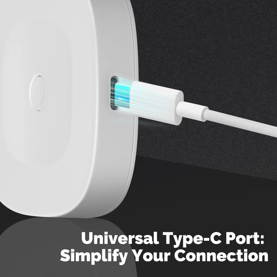 MOES Tuya Smart ZigBee Bluetooth Multi-Mode Gateway Hub in Weiß mit USB-C Anschluss für Alexa und Google Home - Bild 4