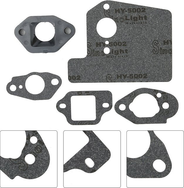 Vergaser-Isolator-Dichtung und Vergaser-Kit für Honda GCV160, GCV190 und GSV190 Motoren von Rasenmähern - Bild 1