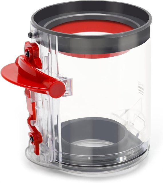 Dyson Staubbehälter in Transparent für V12 Detect Slim, V10 Digital Slim, SV18, SV20, SV30, SV46, SV49 Akku-Staubsauger, Teilenummer 965272-01 - Bild 1