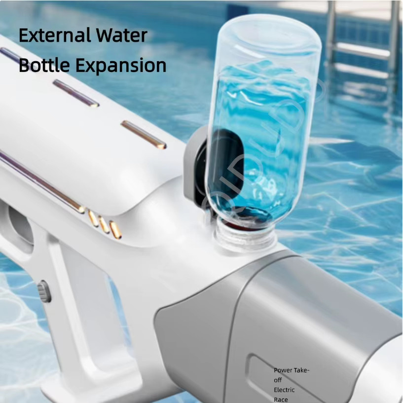 MOQIDODO Elektrische Wasserpistole, mit LED-Beleuchtung - Bild 5