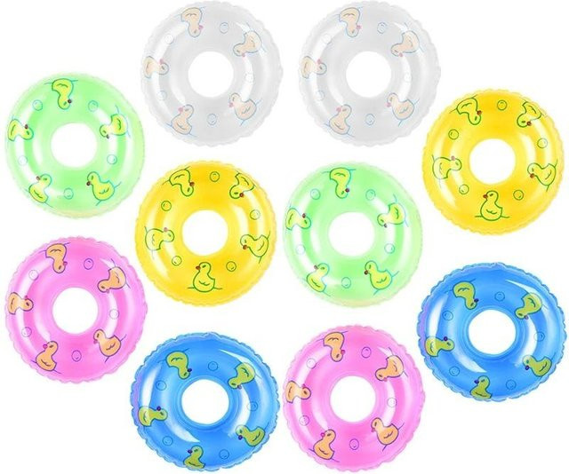 Barbie Puppen-Schwimmring, Mini-Schwimmringe, Zubehör, 10/20 Stück - Bild 1