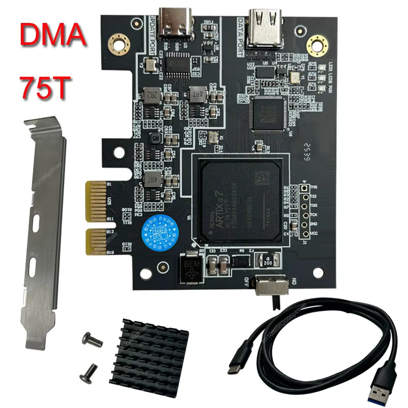 Cap DMA 75T FPGA DMA Board für Kmbox Makcu Video Blender in Schwarz - Bild 3