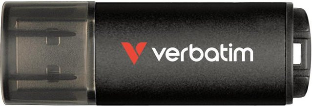 Verbatim V200 Metal USB Flash Drive 64GB Schwarz USB-A - Bild 1
