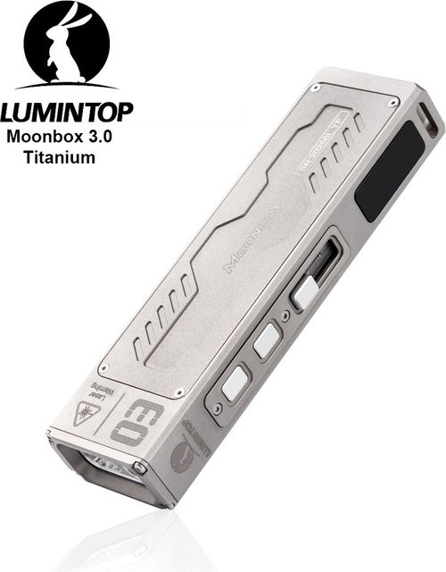LUMINTOP Moonbox V3 LED Campinglaterne mit RGB und UV-Licht, wiederaufladbare EDC Taschenlampe mit Magnet und Typ-C Anschluss - Bild 1