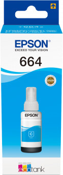 Epson Nachfülltinte T6642 Cyan für EcoTank Tintenflasche - Bild 3