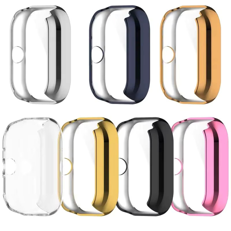 Xiaomi Schutzhülle für Redmi Watch 4, TPU, Schwarz, transparent, Unisex - Bild 3