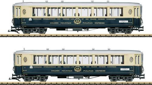 LGB Golden Mountain Pullman Express Salonwagen-Set 1, Fahrzeuge, Metall - Bild 1