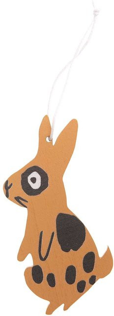 Rico Design Holzhänger Bunny Hase in Braun - Bild 1