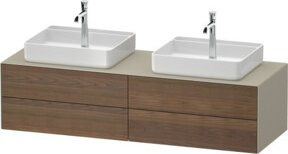 Duravit Waschtischunterschrank White Tulip in White, Breite: 160 cm, Tiefe: 55 cm, Höhe: 40,8 cm - Bild 1