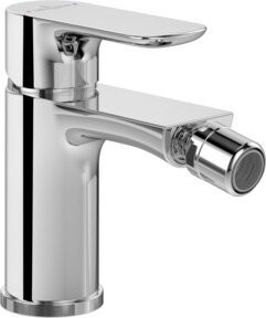 Villeroy & Boch O.Novo Einhebel-Bidetarmatur mit Zugstangen-Ablaufgarnitur in Chrom - Bild 1