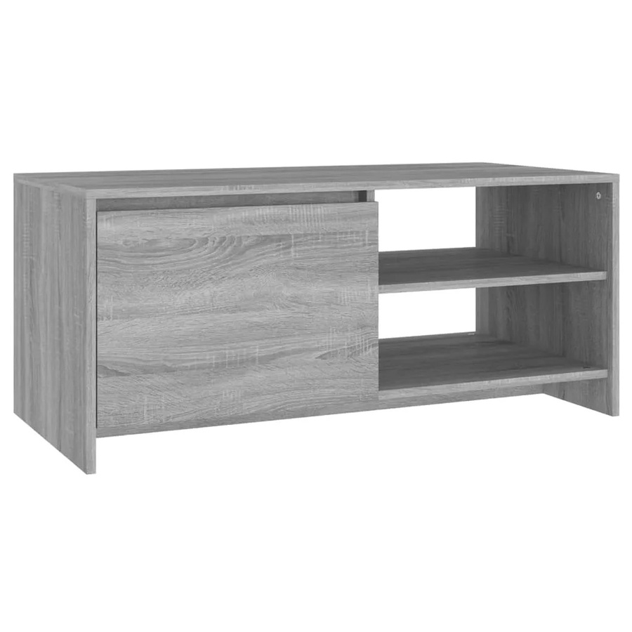 vidaXL Couchtisch in Grau Sonoma aus Holzwerkstoff mit modernem Design, B/T/H: 102 x 50 x 45 cm - Bild 2