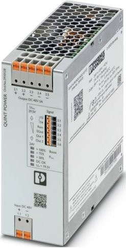 Phoenix Contact DC/DC-Wandler 2910128, 48 V/DC zu 48 V/DC, 5A, 252 VA, Silber - Bild 1