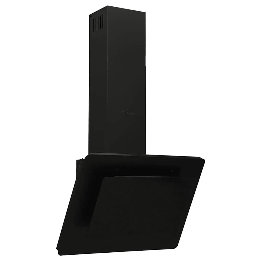 vidaXL Dunstabzugshaube aus Edelstahl und Hartglas in Schwarz, Breite: 60 cm - Bild 2
