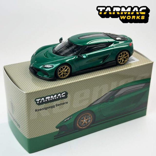 Tarmac Works Koenigsegg Gemera, Automodell, 1:64, Grün, Metall - Bild 1