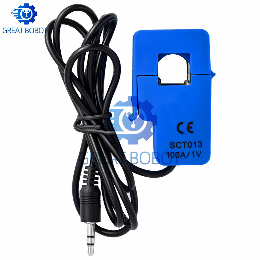 Baishundianzi Nicht-invasiver Split-Core-Stromwandler Wechselstromsensor SCT-013 (100 A, 30 A, 50 A) - Bild 3