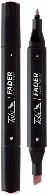 Toki Marker Fader Permanentmarker mit Keilspitze in Fruit Pink und 66 Farben - Bild 1