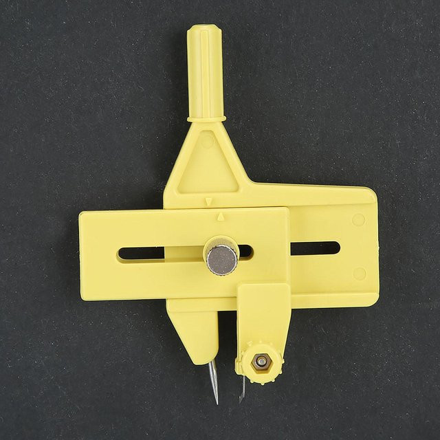 Kreisschneider Rundschneider für Radien von 1,5–50 mm in Schwarz von mfySpace - Bild 1