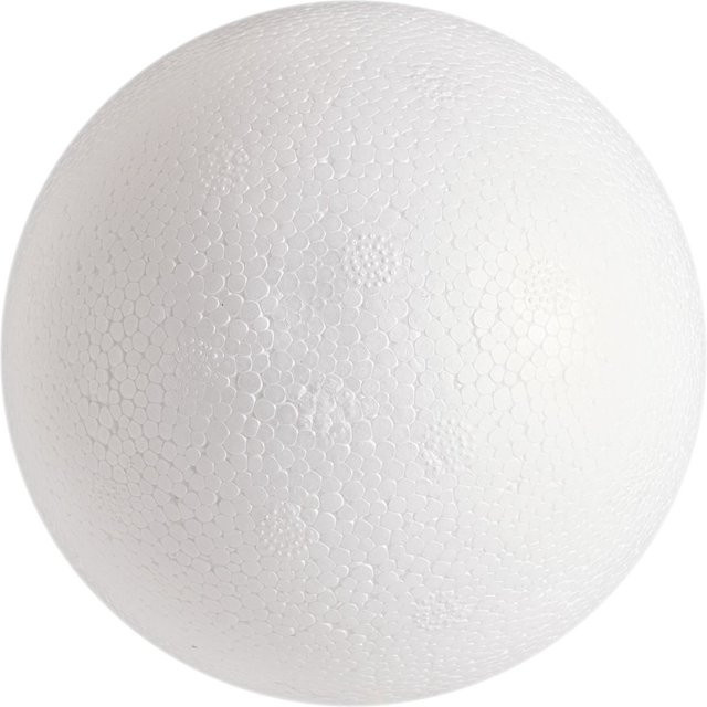 VBS Styroporkugel in Weiß, Durchmesser: 10 cm - Bild 1