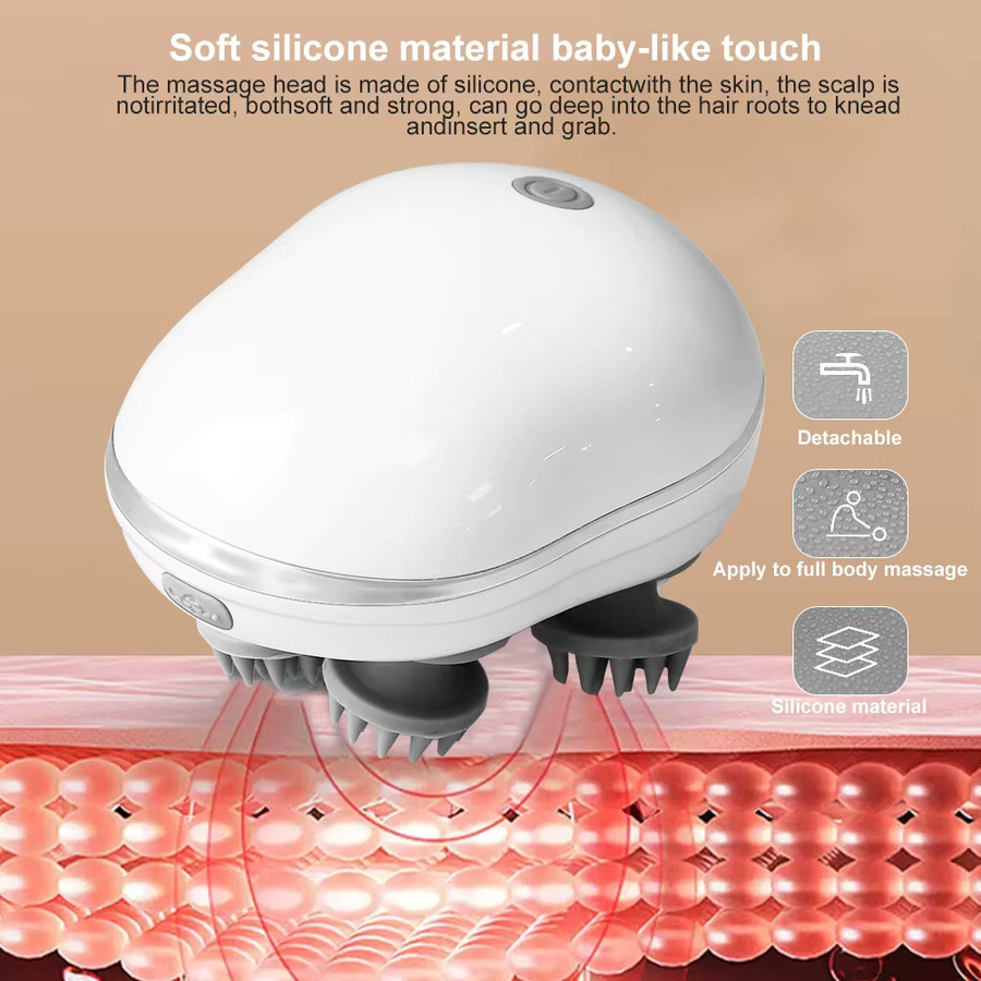 SANPKON Elektrisches Kopfmassagegerät mit Rotlichtpflege, Unisex - Bild 3