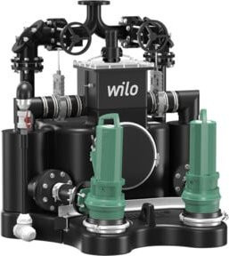 Wilo Abwasserhebeanlage EMUport CORE 60.2-18/540 in Schwarz - Bild 1
