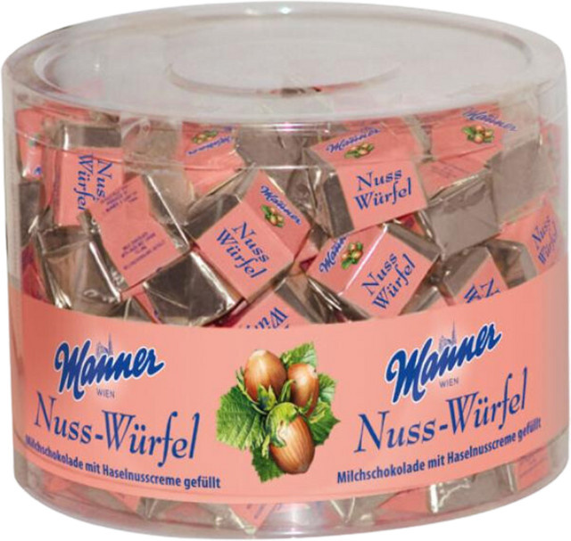 Manner Nuss-Würfel 660 g - Bild 1